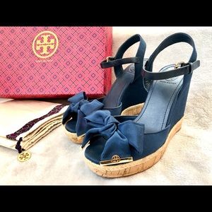 Tory Burch Penny Wedge Sandals